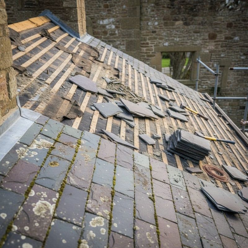 Slate Roof Replacement in Fenwick Island, DE