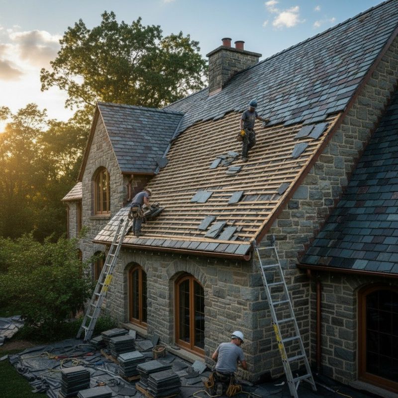 Slate Roof Replacement in Harbeson, DE