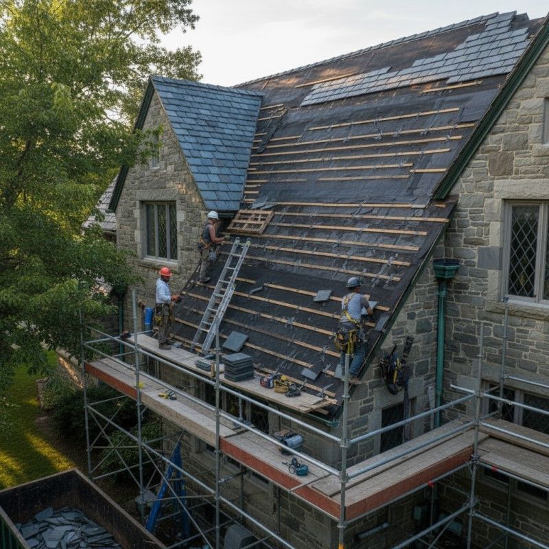 Slate Roof Replacement in Laurel, DE