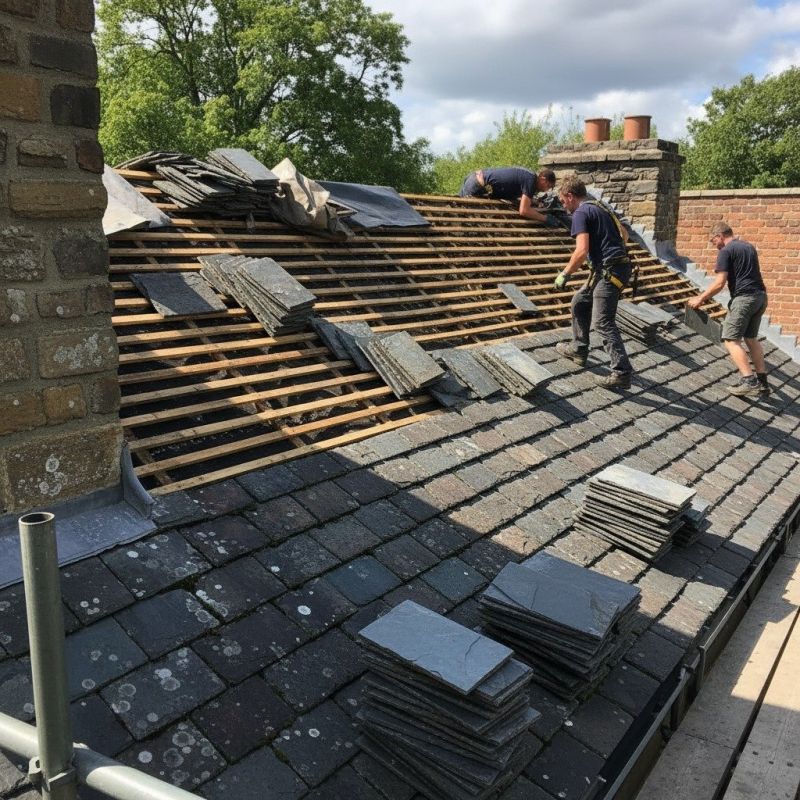 Slate Roof Replacement in Laurel, DE