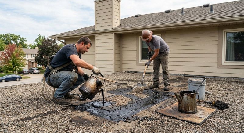 Tar And Gravel Roof Repair in Bethany Beach, DE