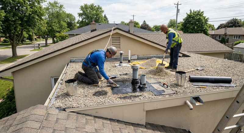 Tar And Gravel Roof Repair in Laurel, DE