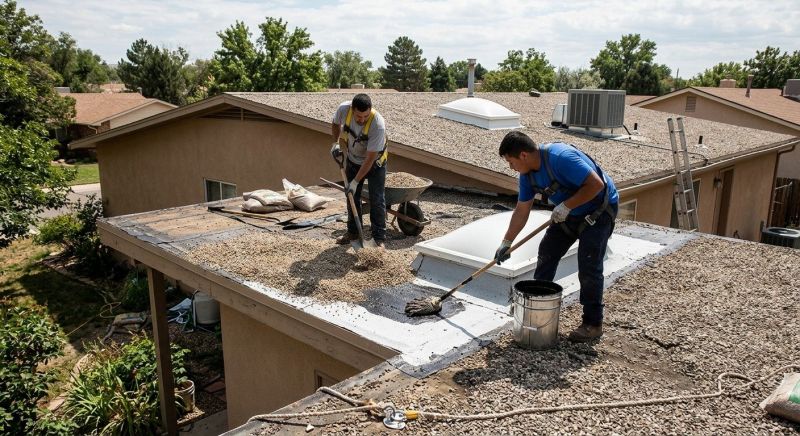 Tar And Gravel Roof Repair in Milton, DE