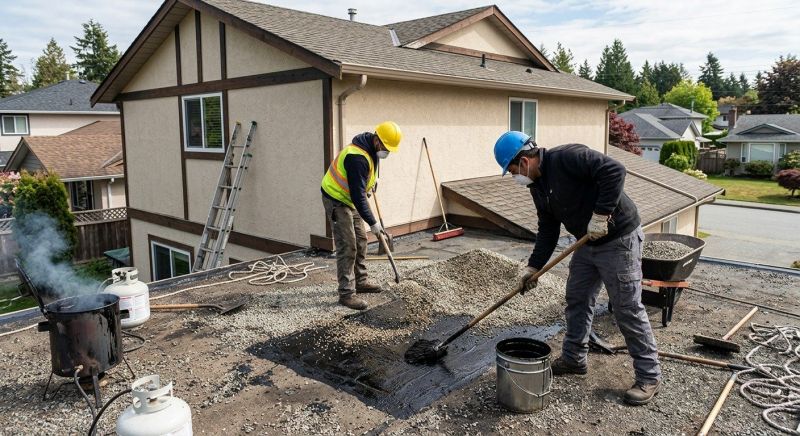 Tar And Gravel Roof Repair in Ocean City, MD