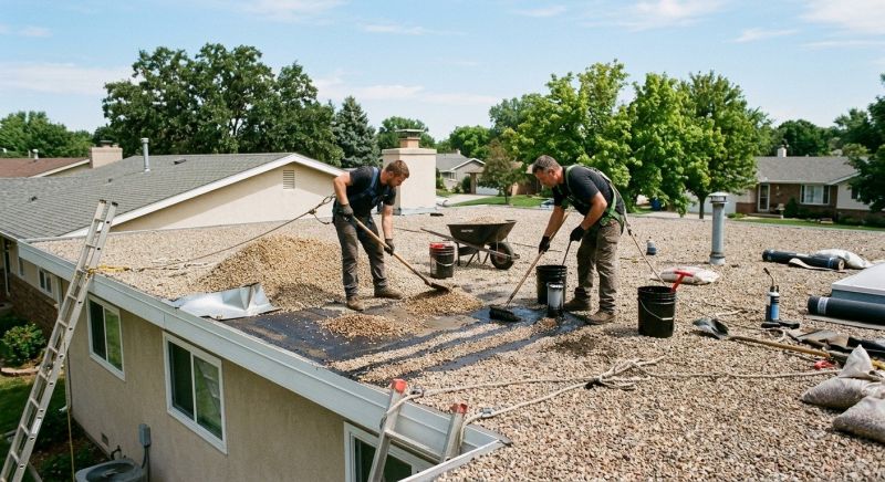 Tar And Gravel Roof Repair in Parsonsburg, MD
