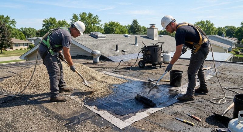 Tar And Gravel Roof Repair in Parsonsburg, MD