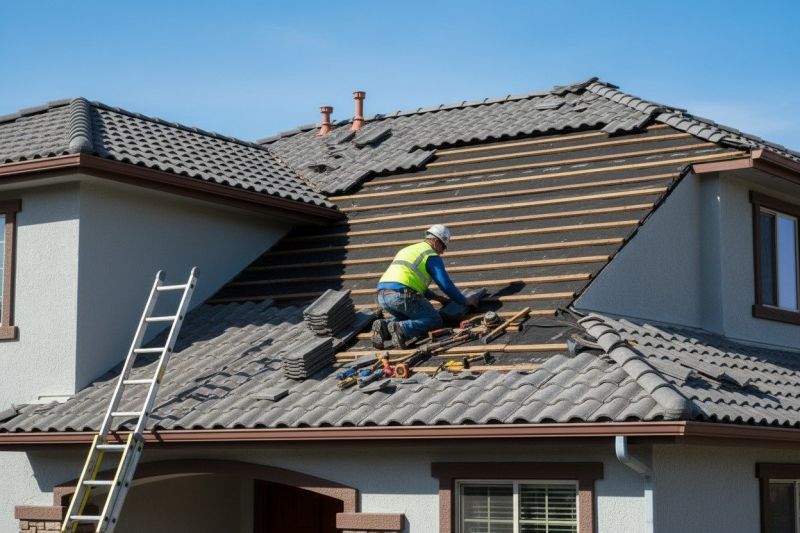 Tile Roof Repair in Millville, DE