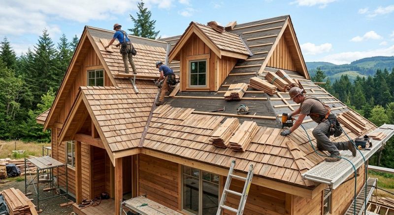 Wood Roofing Installation in Bethany Beach, DE