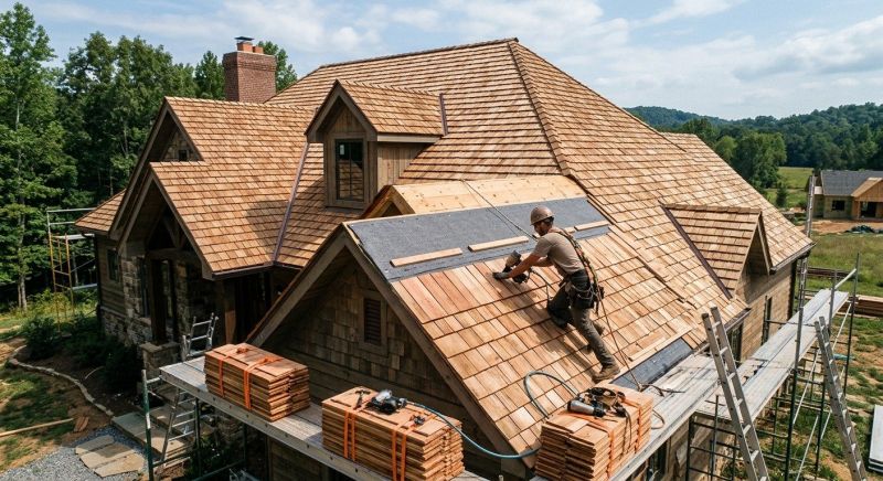 Wood Roofing Installation in Ellendale, DE