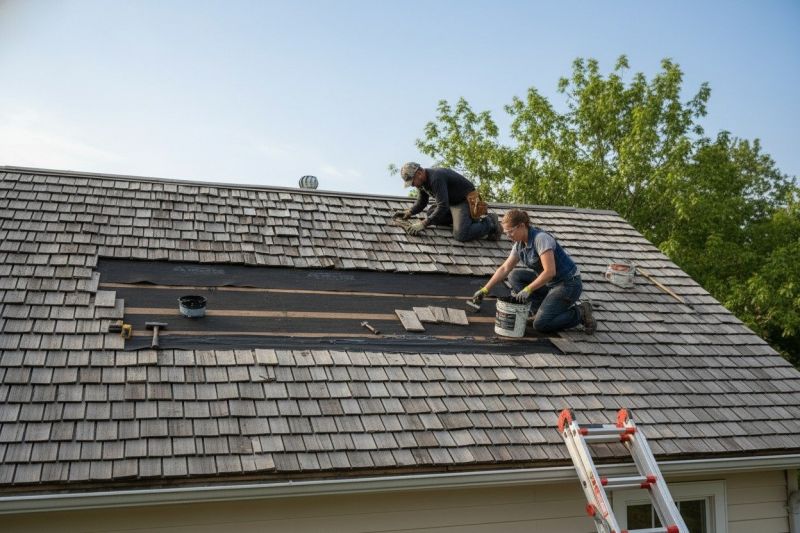Wood Shake Roof Repair in Laurel, DE