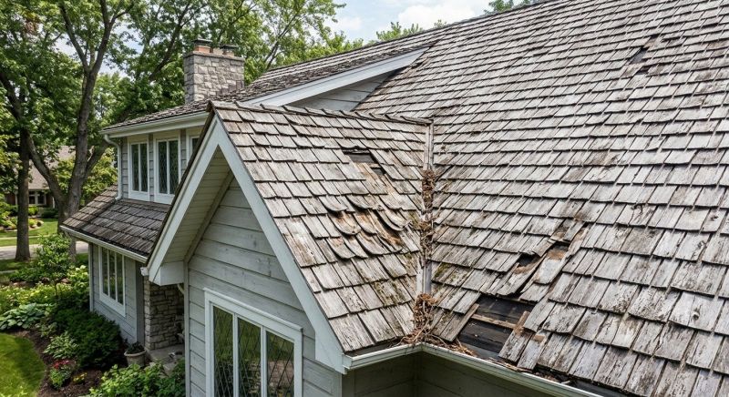 Wood Shake Roof Repair in Ocean City, MD
