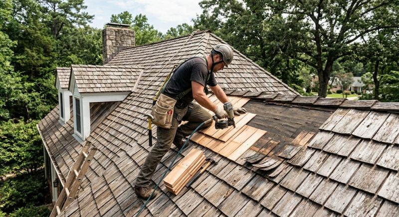 Wood Shingles Repair in Harbeson, DE